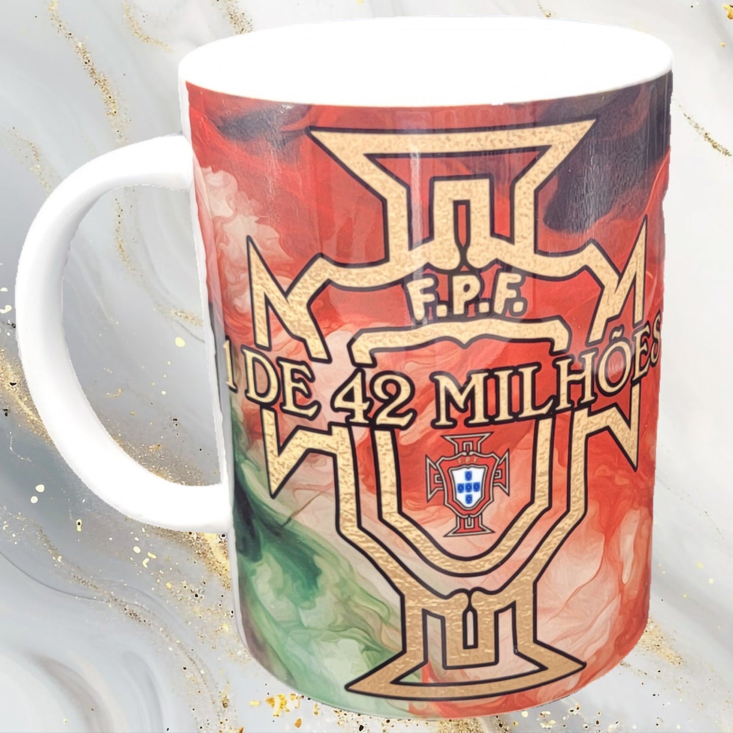 1 de 42 Milhões (Portugal) 15oz Ceramic Mug