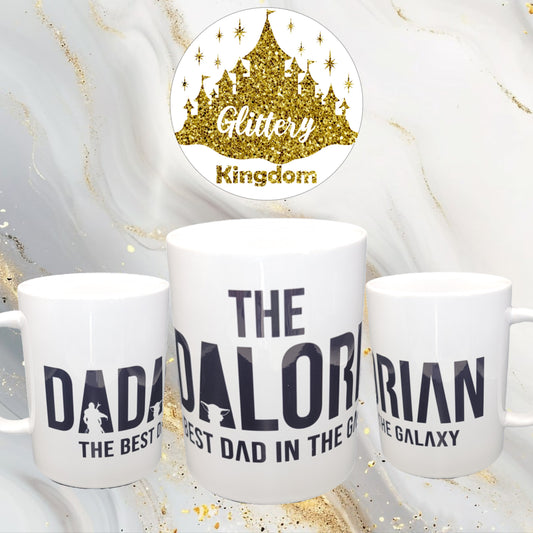 Dadalorian 15oz Ceramic Mug